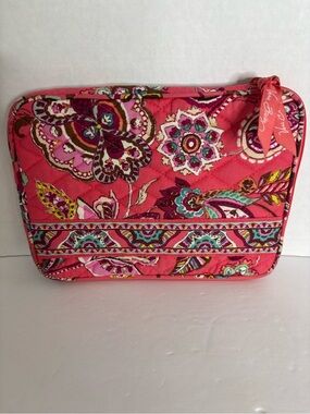 Vera Bradley Pink Quilted Tablet Pouch